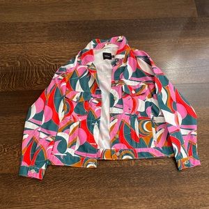 Multicolor Denim Jacket - Size S (US 2)